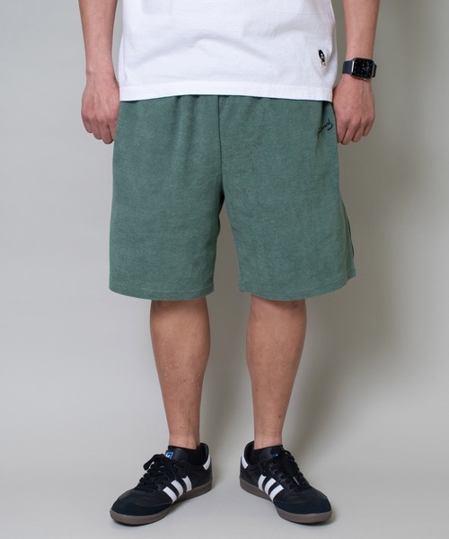 Back Channel(バックチャンネル)の「Prillmal PILE SHORTS(その他パンツ・メンズ・グリーン/ネイビー・LARGE/MEDIUM/XX-LARGE/X-LARGE)」の9枚目の写真