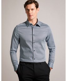 Ted Baker（テッドベーカー）の「FAENZA 長袖 ジオメトリックプリント シャツ（シャツ/ブラウス）」