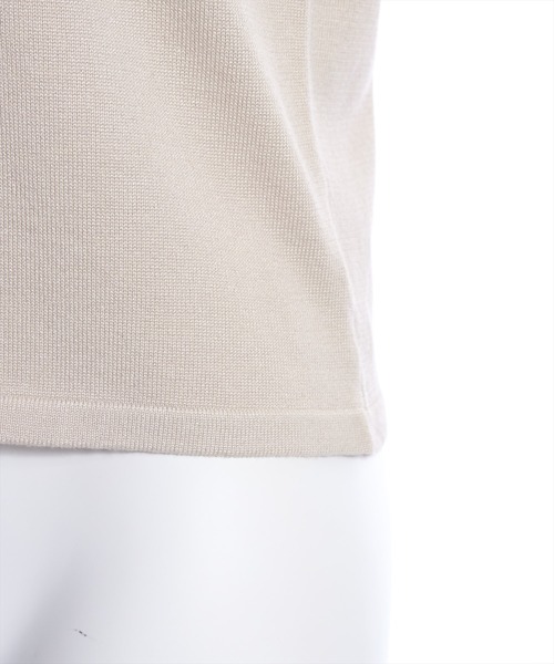 clear(クリア)の「リボン付きパフスリーブニットトップス≪2024SS新作≫(ニット/セーター・レディース・ブラック/オフホワイト/ベージュ・F)」の5枚目の写真