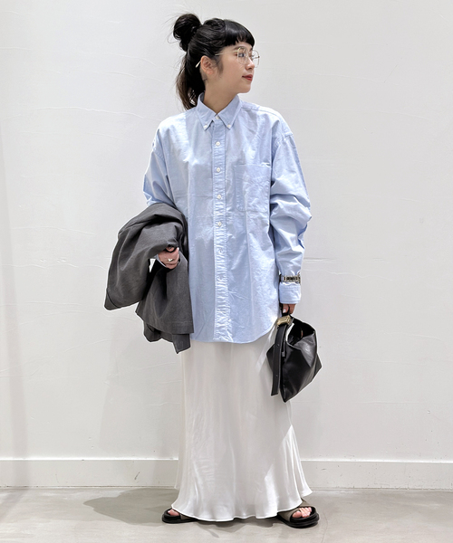 FREEMANS SPORTING CLUB（フリーマンズ スポーティング クラブ）の「【FREEMANS SPORTING CLUB】OX BD CHRYSTIE SHIRTS（シャツ/ブラウス・レディース・スカイブルー・FREE）」の8枚目の写真