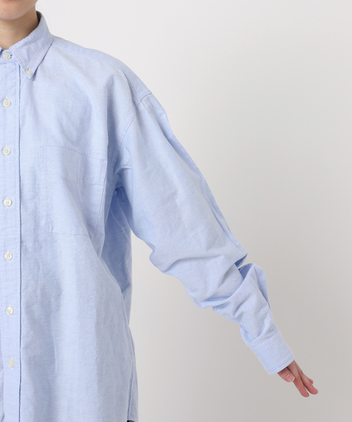 FREEMANS SPORTING CLUB（フリーマンズ スポーティング クラブ）の「【FREEMANS SPORTING CLUB】OX BD CHRYSTIE SHIRTS（シャツ/ブラウス・レディース・スカイブルー・FREE）」の15枚目の写真