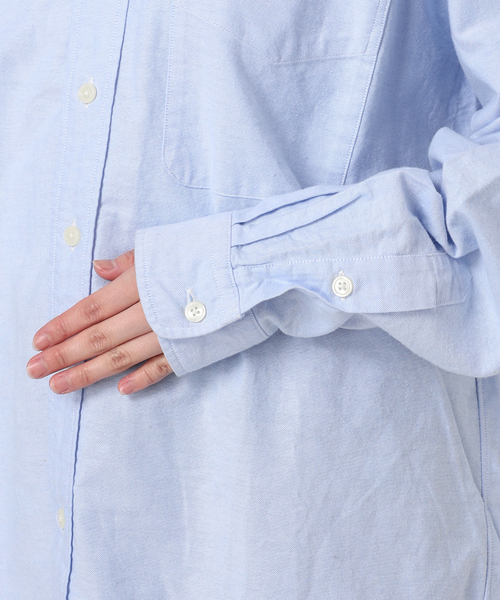 FREEMANS SPORTING CLUB（フリーマンズ スポーティング クラブ）の「【FREEMANS SPORTING CLUB】OX BD CHRYSTIE SHIRTS（シャツ/ブラウス・レディース・スカイブルー・FREE）」の16枚目の写真