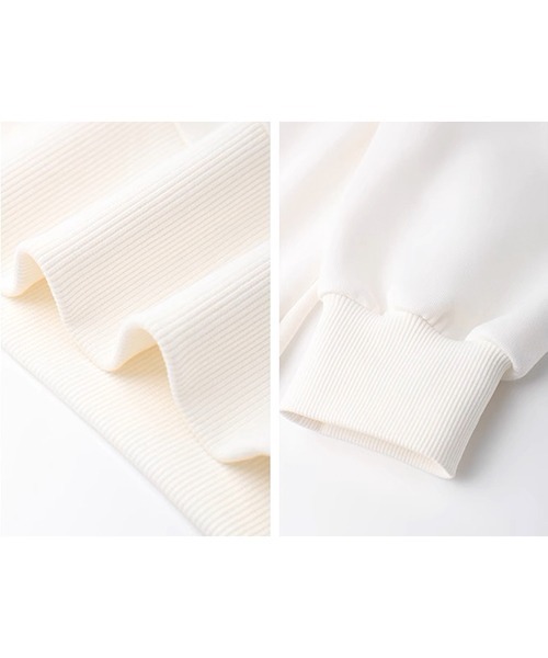 ラウンドネック サイドジップ スウェットプルオーバー 24sK57566（スウェット）｜KUHNMARVIN（クエンマウエ）