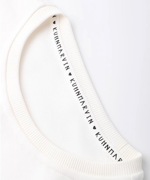 ラウンドネック サイドジップ スウェットプルオーバー 24sK57566（スウェット）｜KUHNMARVIN（クエンマウエ）