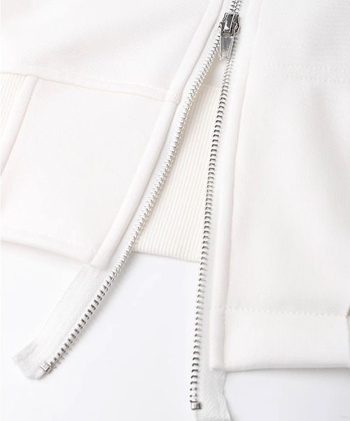 ラウンドネック サイドジップ スウェットプルオーバー 24sK57566（スウェット）｜KUHNMARVIN（クエンマウエ）