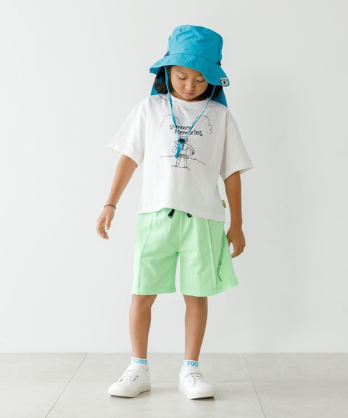 MAKE YOUR DAY（メイクユアデイ）の「ネオンカラーカットソーパンツ■80～140cm（その他パンツ・キッズ・オレンジ/ターコイズブルー/イエロー/ピンク/ライム・110/80/90/100/120/130/140）」の9枚目の写真