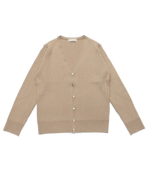 アイボリー カーディガン ニット 総ケーブルクルーカーディガン アイボリー レディース(M