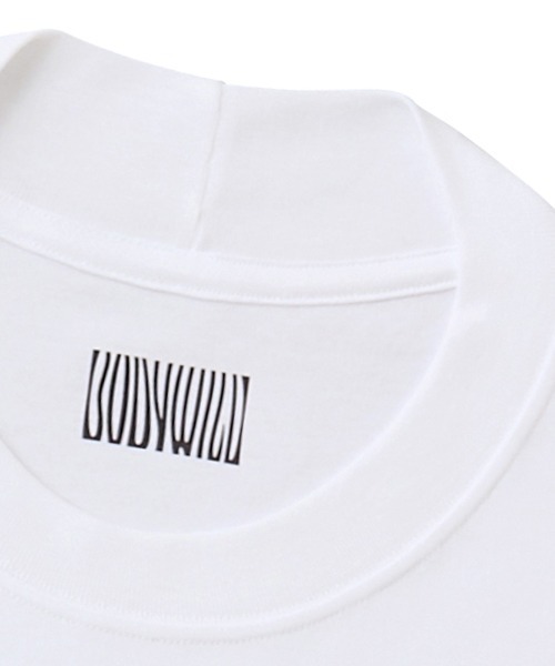 BODY WILD（ボディーワイルド）の「BODY WILD/ボディワイルド Tシャツ ジャケットプラス 後ろ襟高め設計（Tシャツ/カットソー・メンズ・グレー/ブラック/ホワイト・X-LARGE/MEDIUM/LARGE）」の11枚目の写真