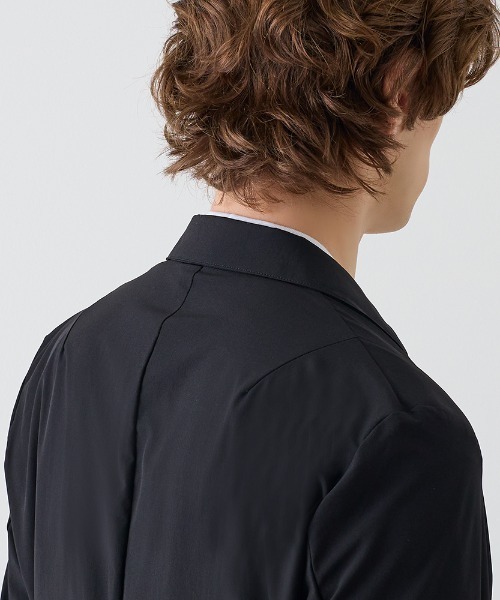 BODY WILD（ボディーワイルド）の「BODY WILD/ボディワイルド Tシャツ ジャケットプラス 後ろ襟高め設計（Tシャツ/カットソー・メンズ・グレー/ブラック/ホワイト・X-LARGE/MEDIUM/LARGE）」の7枚目の写真