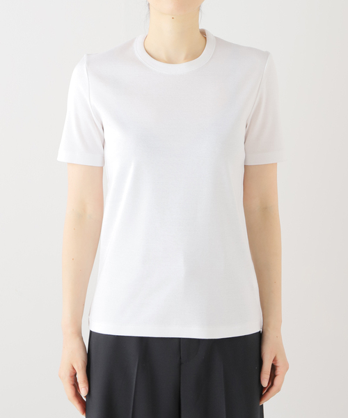 Deuxieme Classe(ドゥーズィエムクラス)の「*GIZA フライスTシャツ(Tシャツ/カットソー・レディース・ブラック/ホワイト・FREE)」の10枚目の写真