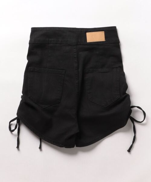 Mayree（メイリー）の「【Mayree】リボンハイウエストデニムショートパンツ（デニムパンツ・レディース・ブルー/ブラック・SMALL/MEDIUM/LARGE/X-LARGE）」の7枚目の写真