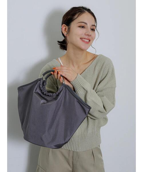 Te chichi(テチチ)の「ナイロントートバッグ(ハンドバッグ・レディース・ブラック/グレー/ベージュ・F)」の10枚目の写真