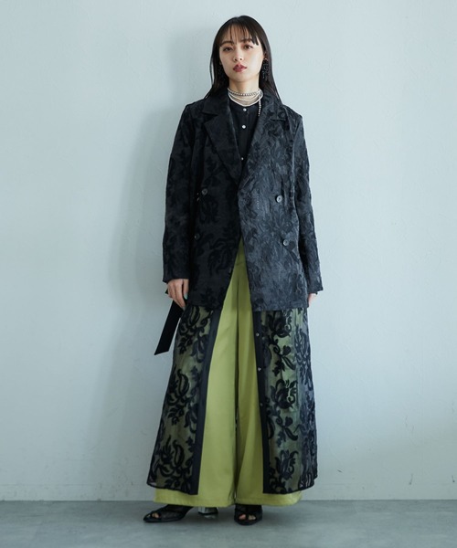 HARE（ハレ）の「vintageシシュウワンピース(HARE)（ワンピース・レディース・アイボリー/ブラック/ブラック系その他・FREE）」の11枚目の写真