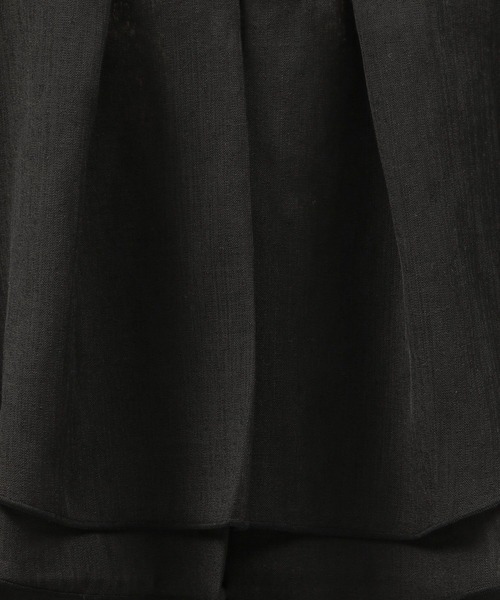 LAKOLE（ラコレ）の「2WAYラッフルシアーブラウス / 112533（シャツ/ブラウス・レディース・ブラック/桜/アイボリー・SMALL/MEDIUM）」の10枚目の写真