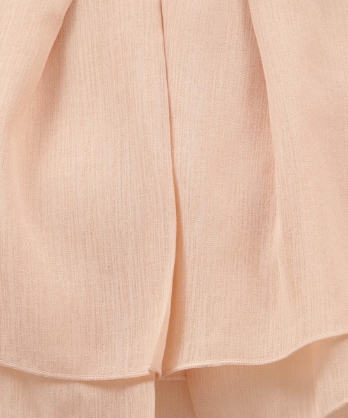 LAKOLE（ラコレ）の「2WAYラッフルシアーブラウス / 112533（シャツ/ブラウス・レディース・ブラック/桜/アイボリー・SMALL/MEDIUM）」の12枚目の写真