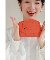 CAWAII（カワイイ）の「まあるいゾウの柔らかレザー調お財布（財布）」