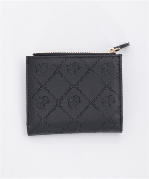 axes femme（アクシーズファム）の「ローズキルト型押しミニ財布（財布・レディース・ピンク/ブラック・FREE）」の17枚目の写真