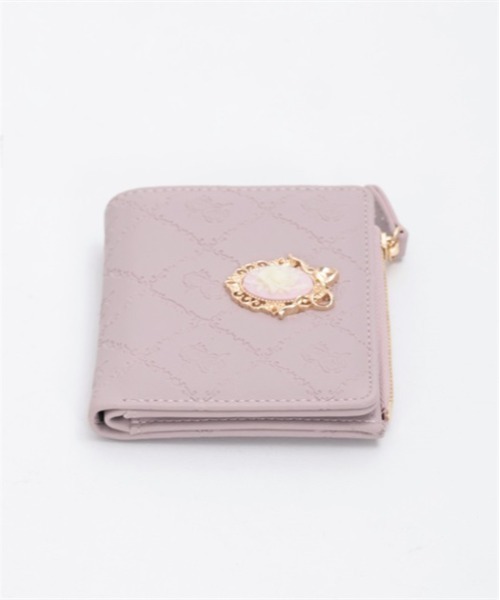 AETHER 】折り財布 新品未使用 ローズ型押し 公式ブランド終了 AETHER