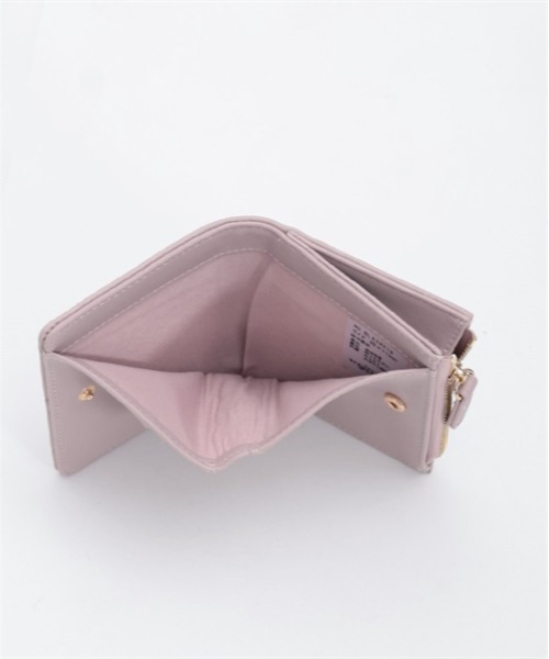 axes femme（アクシーズファム）の「ローズキルト型押しミニ財布