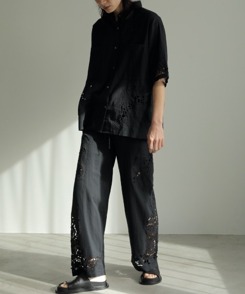 anuke（アンヌーク）の「anuke Cutwork Lace Shirts カットワーク