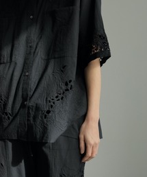 anuke アンヌーク Cutwork Lace Shirts 新品 anuke SALE30%OFF アンヌーク 2025SpringSummer トップス Cutwork Lace