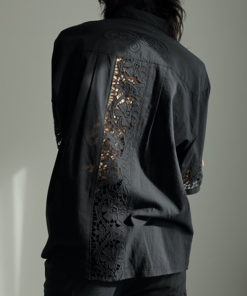 anuke Cutwork Lace Shirts カットワークレースシャツ anuke（アンヌーク）の「anuke Cutwork Lace Shirts カット