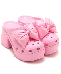 crocs SIREN BOW CLOG PINK クロックス　サイレンボウ crocs クロックス サイレン ボウ クロッグ SIREN BOW CLOG PINK