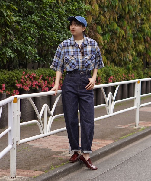 ロングルーファーデニム（デニムパンツ）｜BROOKLYN OVERALL