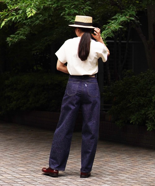 ロングルーファーデニム（デニムパンツ）｜BROOKLYN OVERALL