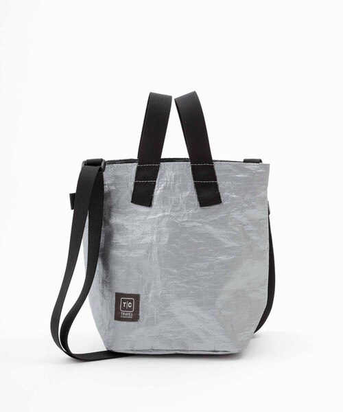 ADAM ET ROPE'(アダムエロペ)の「【TRAVEL COUTURE】レジャーFab Comsaw Bag(ハンドバッグ・メンズ・グレー/ホワイト・FREE)」の10枚目の写真