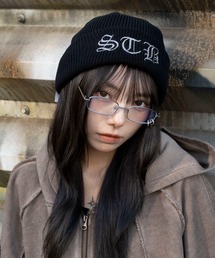 WEGO（ウィゴー）の「WEGO/ロゴショートビーニー（ニットキャップ/ビーニー）」