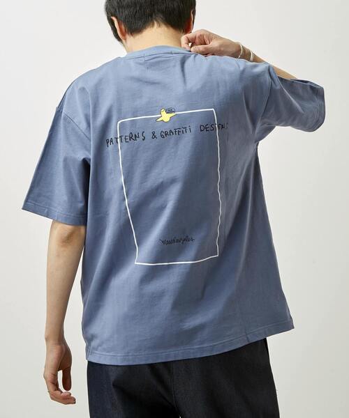 MEN'S MELROSE(メンズメルローズ)の「《別注》【MASTER FRAME/マスターフレーム】MARK GONZALES ARTWORK COLLECTION Tシャツ(Tシャツ/カットソー・メンズ・ホワイト/ホワイト系その他/ブルー/ブラウン/ブラウン系その他/ホワイト系その他2/ホワイト系その他3/ブルー系その他・1/2/3/4)」の7枚目の写真