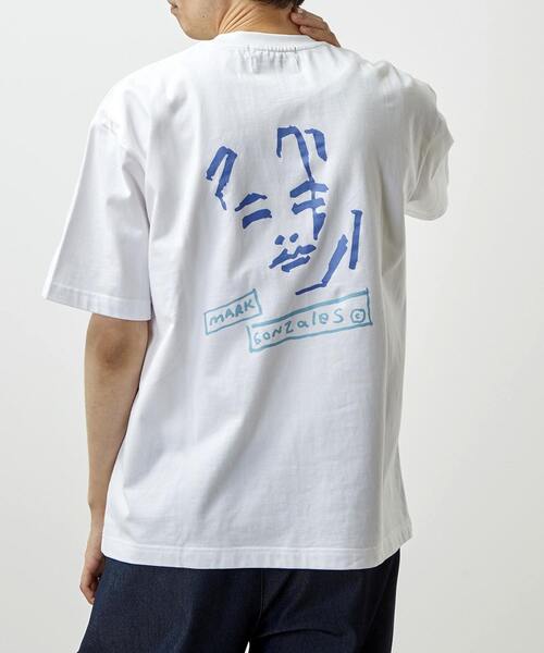 MEN'S MELROSE(メンズメルローズ)の「《別注》【MASTER FRAME/マスターフレーム】MARK GONZALES ARTWORK COLLECTION Tシャツ(Tシャツ/カットソー・メンズ・ホワイト/ホワイト系その他/ブルー/ブラウン/ブラウン系その他/ホワイト系その他2/ホワイト系その他3/ブルー系その他・1/2/3/4)」の5枚目の写真