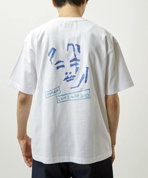 MEN'S MELROSE(メンズメルローズ)の「《別注》【MASTER FRAME/マスターフレーム】MARK GONZALES ARTWORK COLLECTION Tシャツ(Tシャツ/カットソー・メンズ・ホワイト/ホワイト系その他/ブルー/ブラウン/ブラウン系その他/ホワイト系その他2/ホワイト系その他3/ブルー系その他・1/2/3/4)」の11枚目の写真
