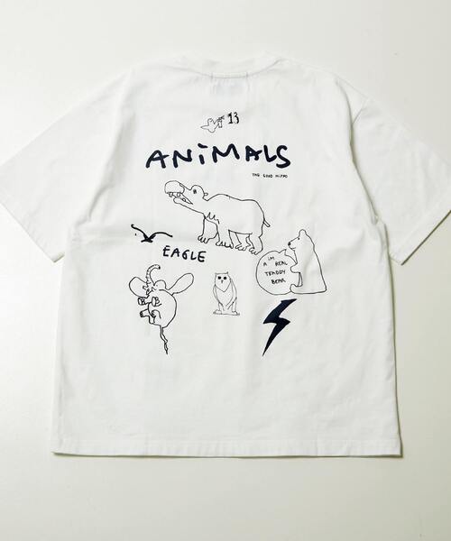 MEN'S MELROSE(メンズメルローズ)の「《別注》【MASTER FRAME/マスターフレーム】MARK GONZALES ARTWORK COLLECTION Tシャツ(Tシャツ/カットソー・メンズ・ホワイト/ホワイト系その他/ブルー/ブラウン/ブラウン系その他/ホワイト系その他2/ホワイト系その他3/ブルー系その他・1/2/3/4)」の16枚目の写真