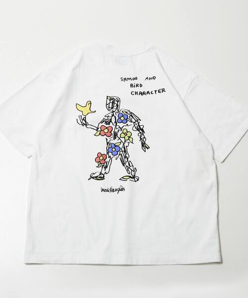MEN'S MELROSE(メンズメルローズ)の「《別注》【MASTER FRAME/マスターフレーム】MARK GONZALES ARTWORK COLLECTION Tシャツ(Tシャツ/カットソー・メンズ・ホワイト/ホワイト系その他/ブルー/ブラウン/ブラウン系その他/ホワイト系その他2/ホワイト系その他3/ブルー系その他・1/2/3/4)」の18枚目の写真
