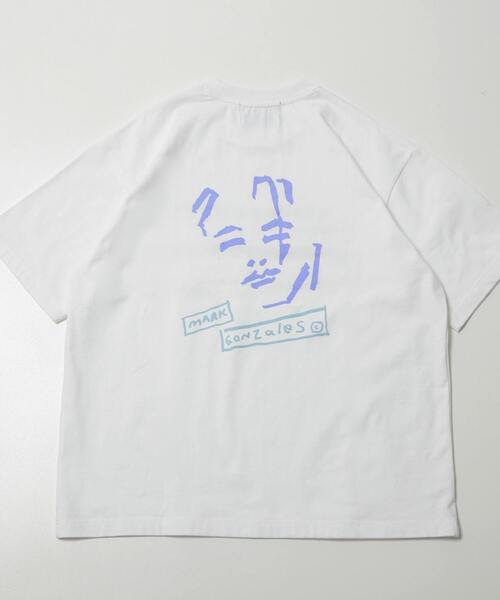 MEN'S MELROSE(メンズメルローズ)の「《別注》【MASTER FRAME/マスターフレーム】MARK GONZALES ARTWORK COLLECTION Tシャツ(Tシャツ/カットソー・メンズ・ホワイト/ホワイト系その他/ブルー/ブラウン/ブラウン系その他/ホワイト系その他2/ホワイト系その他3/ブルー系その他・1/2/3/4)」の20枚目の写真