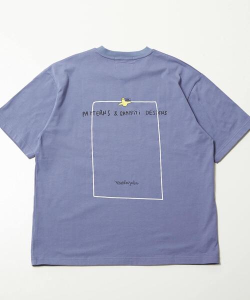 MEN'S MELROSE(メンズメルローズ)の「《別注》【MASTER FRAME/マスターフレーム】MARK GONZALES ARTWORK COLLECTION Tシャツ(Tシャツ/カットソー・メンズ・ホワイト/ホワイト系その他/ブルー/ブラウン/ブラウン系その他/ホワイト系その他2/ホワイト系その他3/ブルー系その他・1/2/3/4)」の22枚目の写真