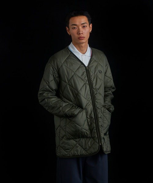 FRED PERRY × LAVENHAM キルティングコート（LAVENHAM(ラヴェンハム