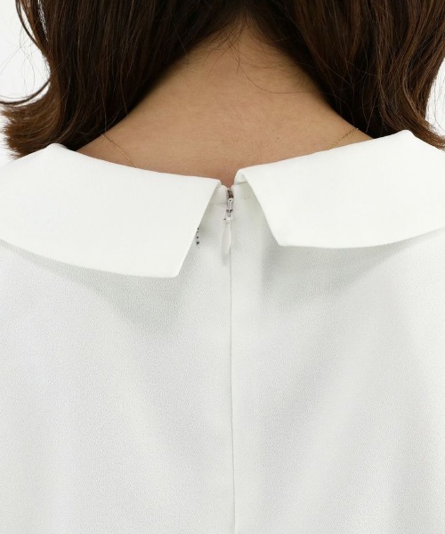 an another angelus(アンアナザーアンジェラス)の「アイビーローズスカーフタイ付きブラウス(シャツ/ブラウス・レディース・オフホワイト/アイボリー・FREE)」の15枚目の写真