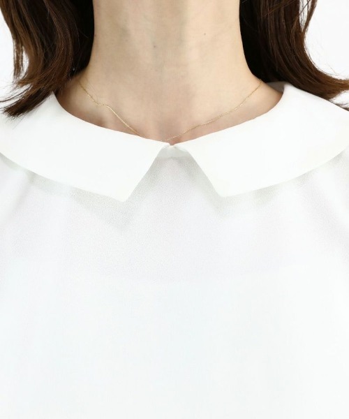an another angelus(アンアナザーアンジェラス)の「アイビーローズスカーフタイ付きブラウス(シャツ/ブラウス・レディース・オフホワイト/アイボリー・FREE)」の17枚目の写真