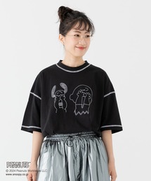 PEANUTS / ピーナッツ スヌーピー ユニ半袖Tシャツ