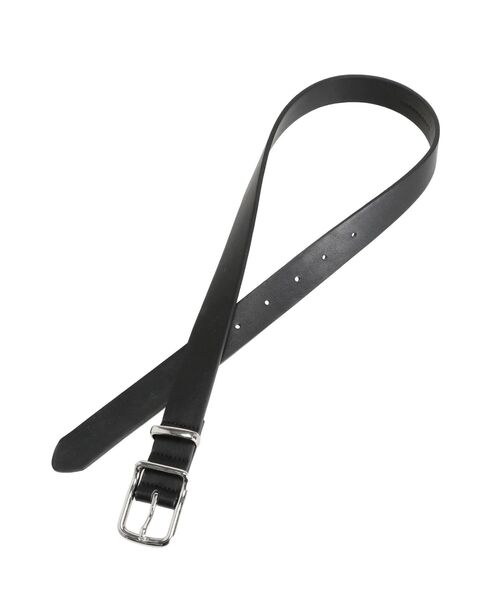 LAGUNAMOON（ラグナムーン）の「スクエアバックルベルト（ベルト・レディース・ブラック/アイボリー/ブラウン・FREE）」の9枚目の写真