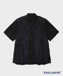 STUDIOUS別注 BLK SHORT SLEEVE SHIRTS