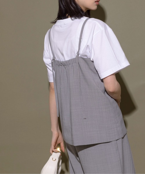 Eimee Law（エイミーロウ）の「フリルショルダービスチェ