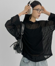 [MADE] ネイティシースルーフーディTシャツ