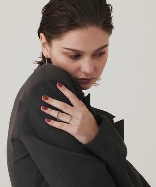 CENE(セネ)の「【CENE】セネ/ブリッジリング(リング・レディース・シルバー/ゴールド・MEDIUM)」の11枚目の写真