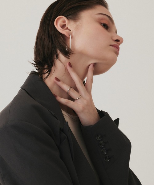 CENE(セネ)の「【CENE】セネ/ブリッジリング(リング・レディース・シルバー/ゴールド・MEDIUM)」の12枚目の写真