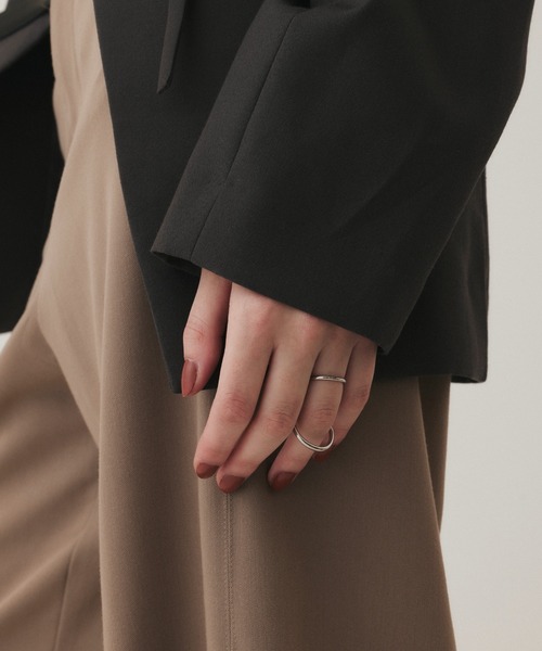 CENE(セネ)の「【CENE】セネ/ブリッジリング(リング・レディース・シルバー/ゴールド・MEDIUM)」の14枚目の写真