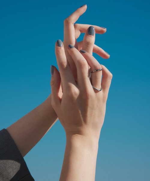 CENE(セネ)の「【CENE】セネ/ブリッジリング(リング・レディース・シルバー/ゴールド・MEDIUM)」の16枚目の写真